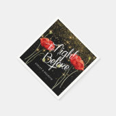 So elegant Funkelnd die Nacht vor Napkins Serviette (Ecke)