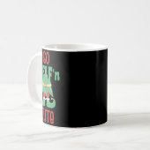 So Elfn Cute Funny Christmas Kaffeetasse (Vorderseite Links)