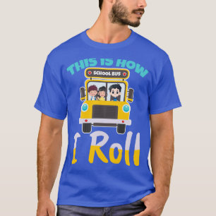 So entwarf ich einen Rollschulbusfahrer Design für T-Shirt