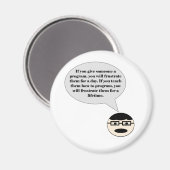 So erstellen Sie ein Programmiermagazin Magnet (Vorderseite/Rückseite)