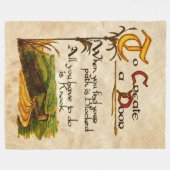 So erstellen Sie eine Tür Fleecedecke (Vorderseite (Horizontal))