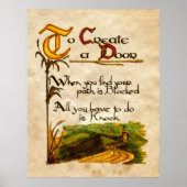 So erstellen Sie eine Tür Poster (Vorne)