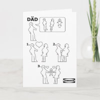 So erstellen Sie eine Vater-Anweisungsblatt-Parodi