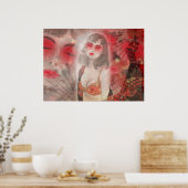 So erzählen Sie ein geishis story Poster (Küche)