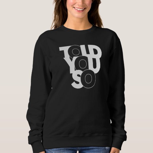 So erzählen sweatshirt (Vorderseite)