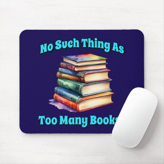 So etwas wie zu viele Bücher! Mousepad (Mit Mouse)