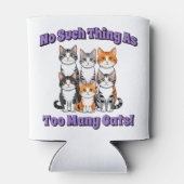 So etwas wie zu viele Katzen! Dosenkühler (Rückseite)