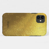 So extravaganter Goldfolien-Effekt Case-Mate iPhone Hülle (Rückseite (Horizontal))