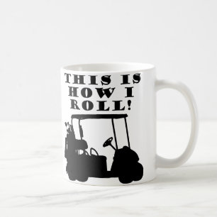 So Fahre Ich Golf Cart Lustiger Becher Kaffeetasse