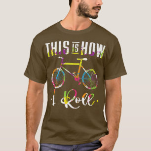 So fahre ich mit einem Fahrrad-Funny MTB Cyclist B T-Shirt