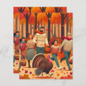 So fangen Sie den Truthahn (Vorne/Hinten)