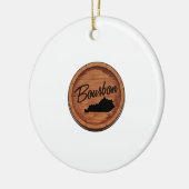 SO FEIN GEALTERT KERAMIK ORNAMENT (Links)