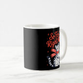 So Festive Right Meow Cat Lovers Celebrating Chris Kaffeetasse (VorderseiteRechts)
