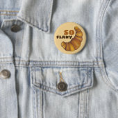 So flaky Buttery Croissant French Pastry Feinschme Button (Beispiel)