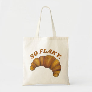 So flaky Buttery Croissant French Pastry Feinschme Tragetasche
