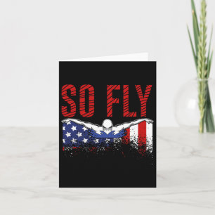So Fliegen USA schwimmen Team Sport Athlete uns sc Karte