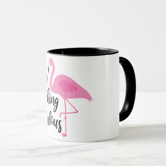 So Flocking Fabulous/Flamingo Tasse (VorderseiteRechts)