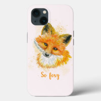 So Foxy Wasserfarben-Fuchs