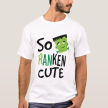 So Franken Niedlich Funny Halloween Design Geschen