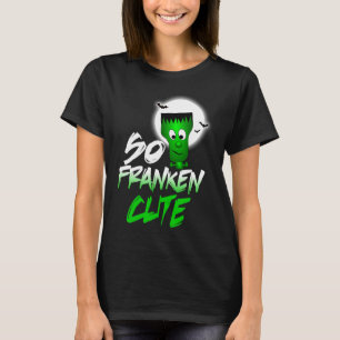 So Franken Süßer Halloween Gruseliger Monster T-Shirt