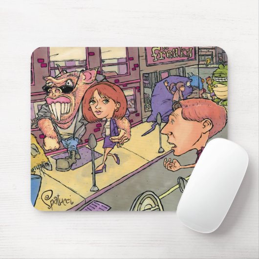 So Freaky Mousepad (Mit Mouse)