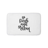 So frisch und so sauber Bathmat Badematte (Vorderseite)