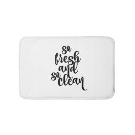 So frisch und so sauber Bathmat Badematte