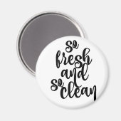 So frisch und so sauber magnet (Vorderseite/Rückseite)