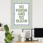 So frisch und so sauber poster (Heimbüro)