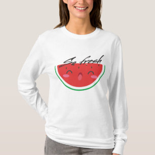 So frisch - Watermelon Niedlich Fun Summer Waterme T-Shirt