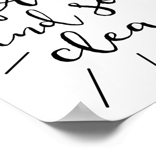 So frisches und so sauberes Poster (Ecke)