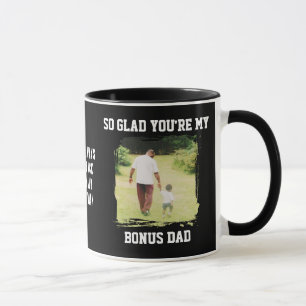 So froh, dass du mein Bonus-Papa bist, zum Vaterta Tasse