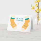 So froh, dass ich dich gefunden habe karte (Gelbe Blume)