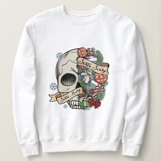 So fröhlich sein beängstigendes Sweatshirt (Design vorne)