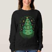 So fröhlich werde ich höchstens zu Weihnachten Zit Sweatshirt (Vorderseite)