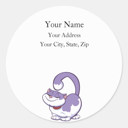 So fühle ich mich.... runder aufkleber (Vorderseite)