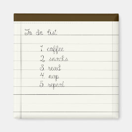 So führen Sie eine Liste aus Magnet