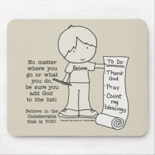 So führen Sie eine Liste aus Mousepad