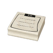 So führen Sie Listenjournal / scrapbook Gummistempel (Stempel)