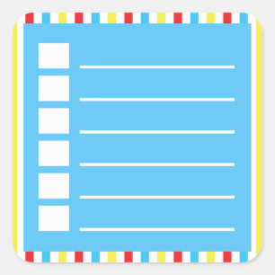 So führen Sie Planner-Aufkleber auf Quadratischer Aufkleber