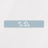 So führen Sie Plannermarken aus Etiketten (Design 1)