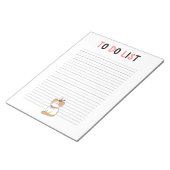 So führen Sie Stammkätzchen auf Notizblock (angewinkelt)