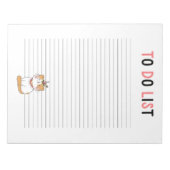 So führen Sie Stammkätzchen auf Notizblock (Vorderseite)