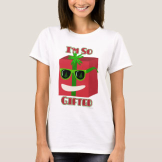 So gab Funny Cartoon Holiday Present Slogan T-Shirt