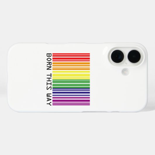 So geboren Case-Mate iPhone hülle (Rückseite (Horizontal))