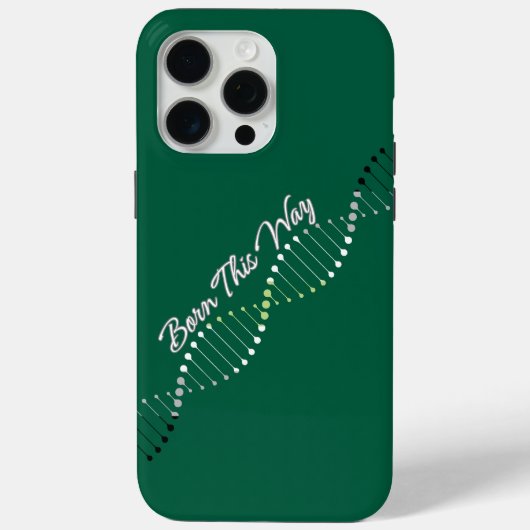 So geboren - DNA-Agender Case-Mate iPhone Hülle (Rückseite)