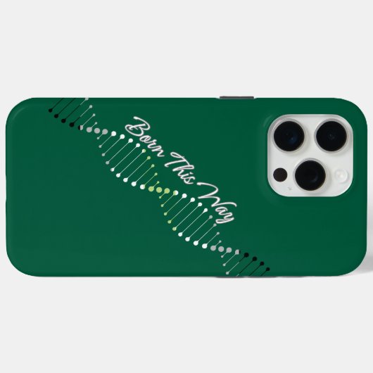 So geboren - DNA-Agender Case-Mate iPhone Hülle (Rückseite (Horizontal))