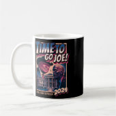 So gehen Joe Funny Pro Trump 2024 Kaffeetasse (Links)