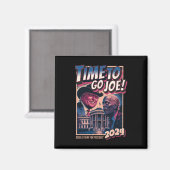 So gehen Joe Funny Pro Trump 2024 Magnet (Vorderseite/Rückseite)