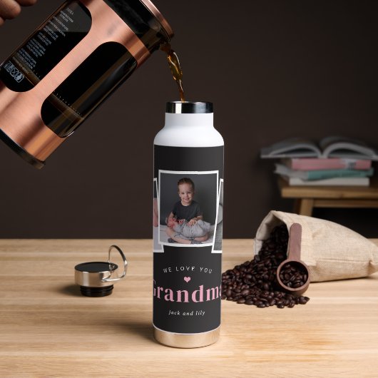So geliebte EDITABLE FARBFLASCHE Trinkflasche (Kaffee)